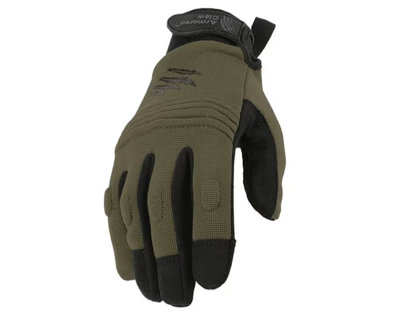 Rękawice taktyczne Armored claw CovertPro- olive