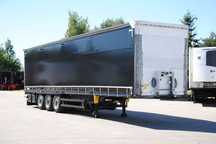 Schmitz Cargobull SCS kurtyna, podnoszona oś  Podnoszona oś, nowa plandeka, multilock, stan bdb, FV