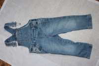 Классный джинсовый полукомбинезон,реглан