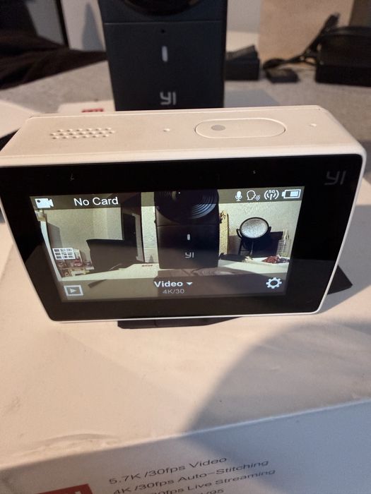 Kamery YI 360 stopni vr i Spotrowa Yi 4k