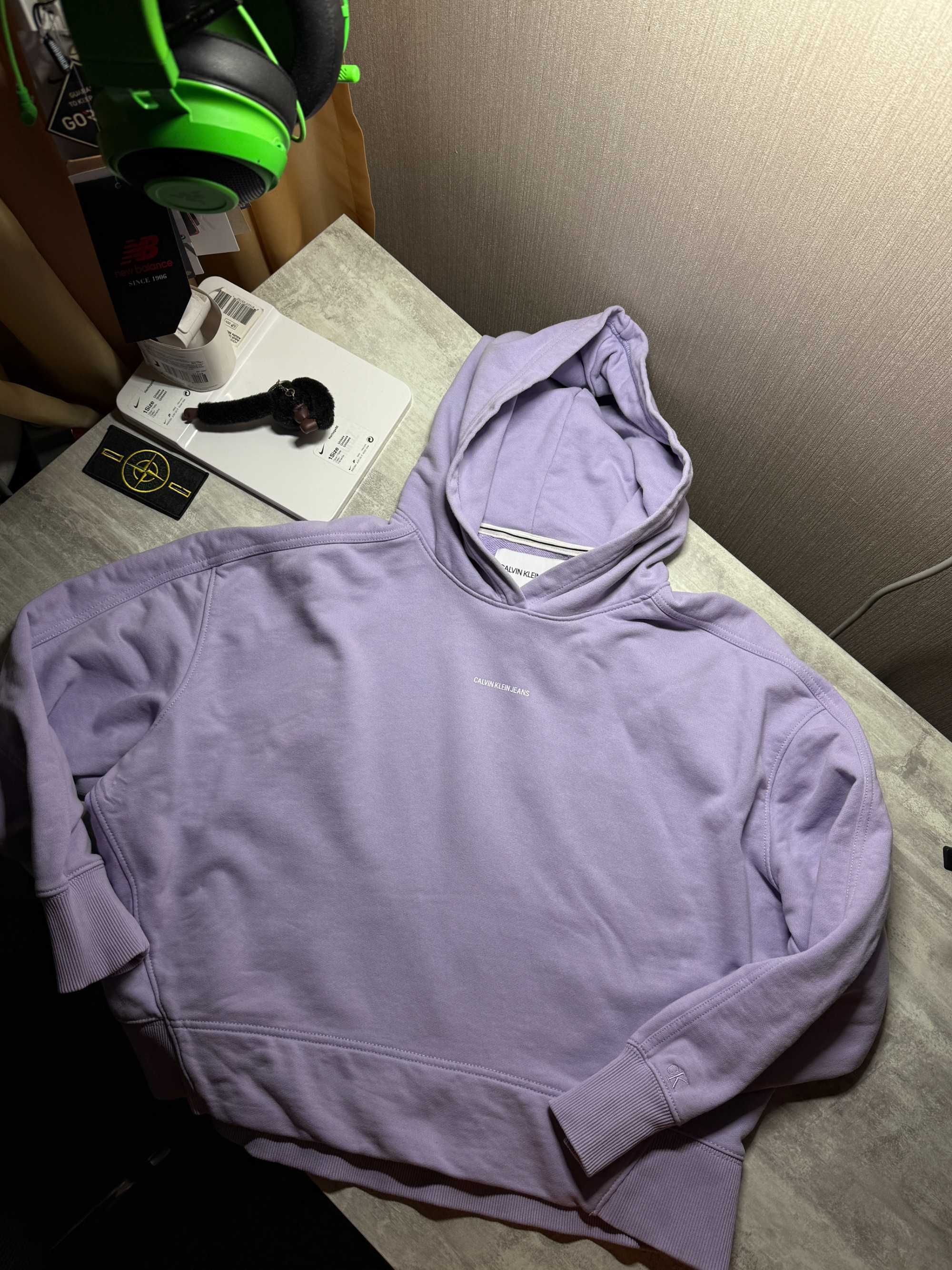 Жіноча кофта худі calvin klein jeans micro branding hoodie