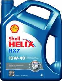 Моторное масло Shell HELIX 10W40 HX7 4 л 1л