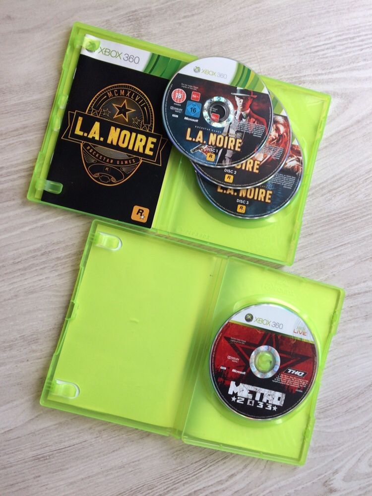 Gry Metro LA Noire Need for Speed Rivals Xbox 360