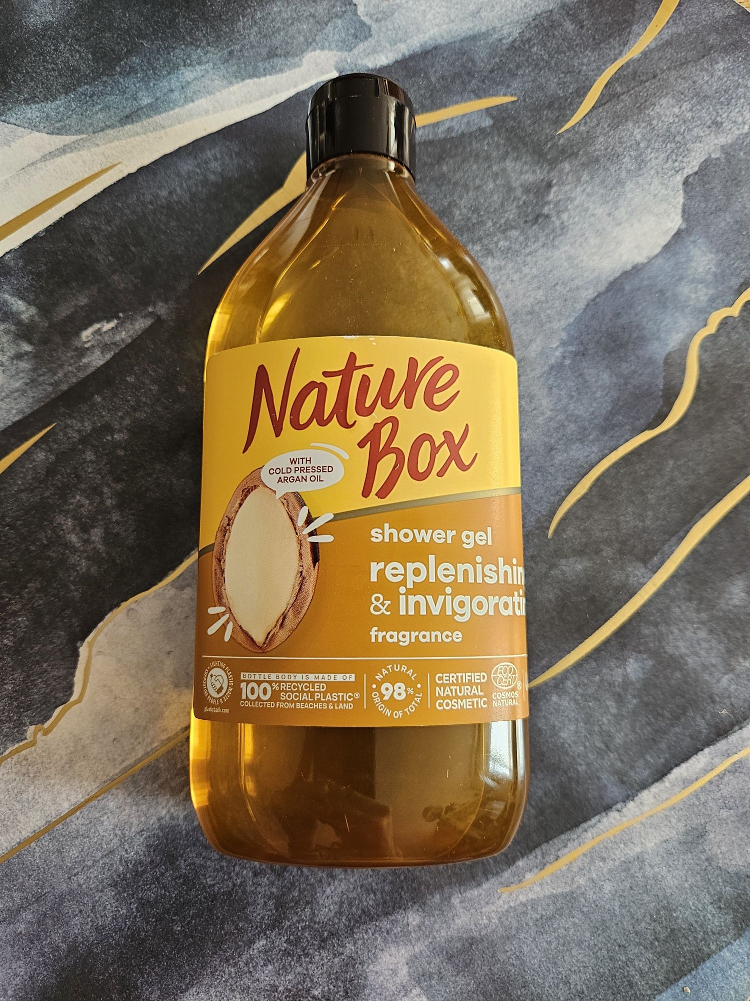 Nature Box żel pod prysznic olejek arganowy 385 ml