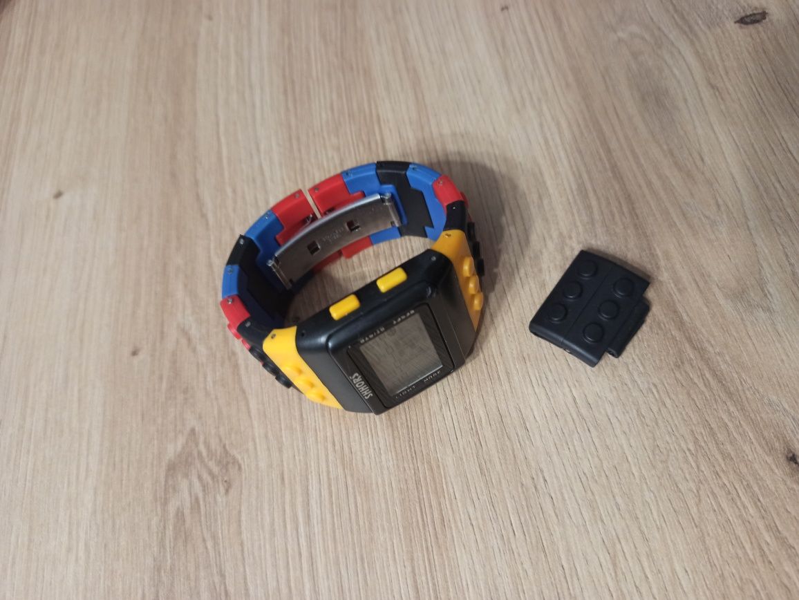 Zegarek kolorowy ala lego