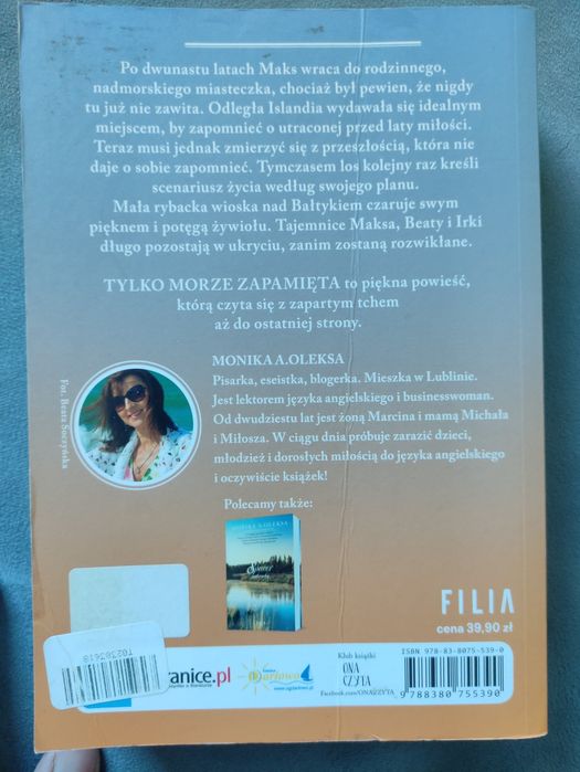 Monika A.Oleksa - Tylko morze zapamięta