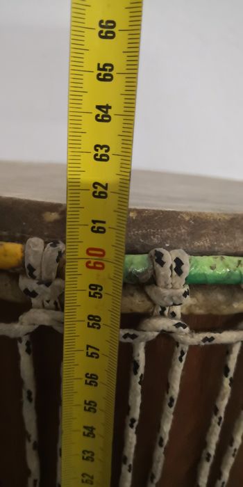 2 Djambes com pele verdadeira