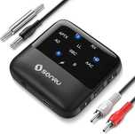 SONRU Bezprzewodowy odbiornik audio Bluetooth 2 w 1, adapter Bluetooth