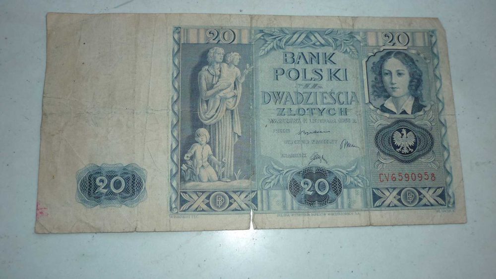 20 złotych z 1936 roku