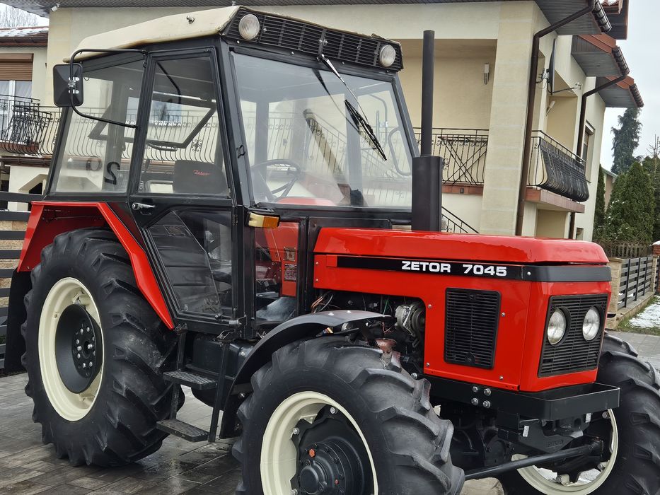 #Zetor 7045\•\Stan Dobry\•\1988rok\•\Export\•\ Szeroka kabina#