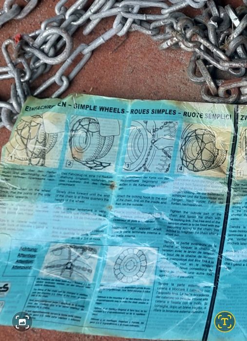 Цепи противоскольжения для грузовиков ,фур.