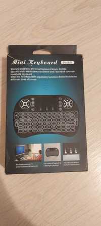 Mini bezprzewodowa klawiatura bluetooth, touchpad, pc, telewizor, tv