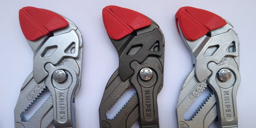 Клещи переставные гаечный ключ KNIPEX 86 с защитными губками