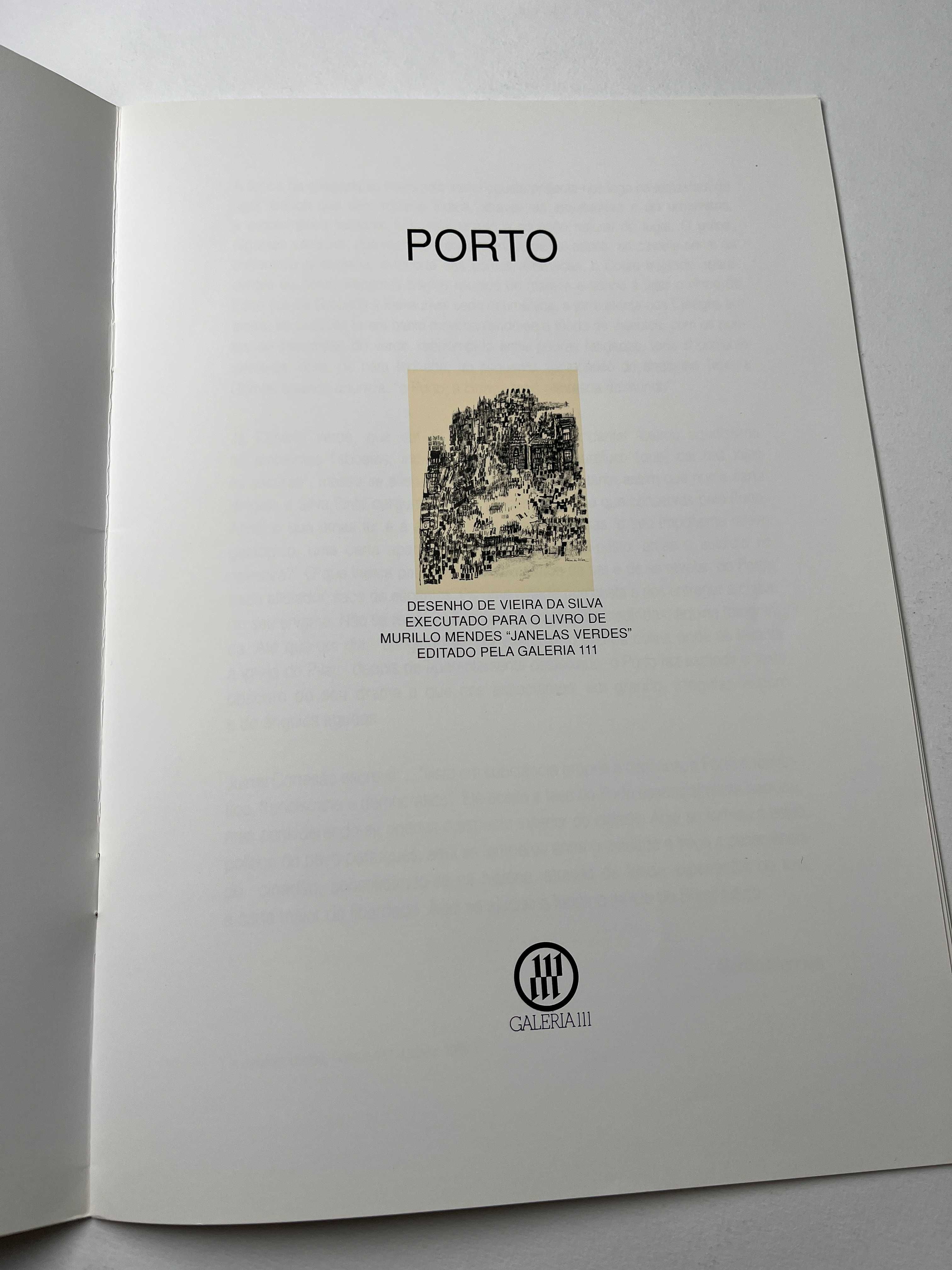Publicação Galeria 111 Porto 1996 (capa Vieira da Silva)