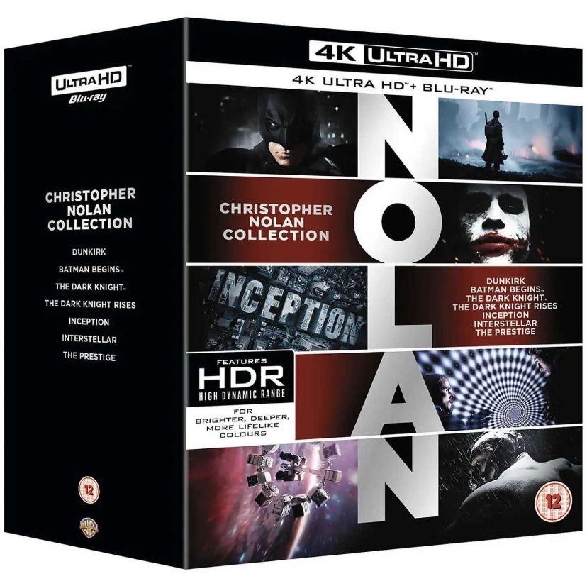 4K UHD NOLAN COLLECTION (21-Disc Blu-ray) с русской дорожкой