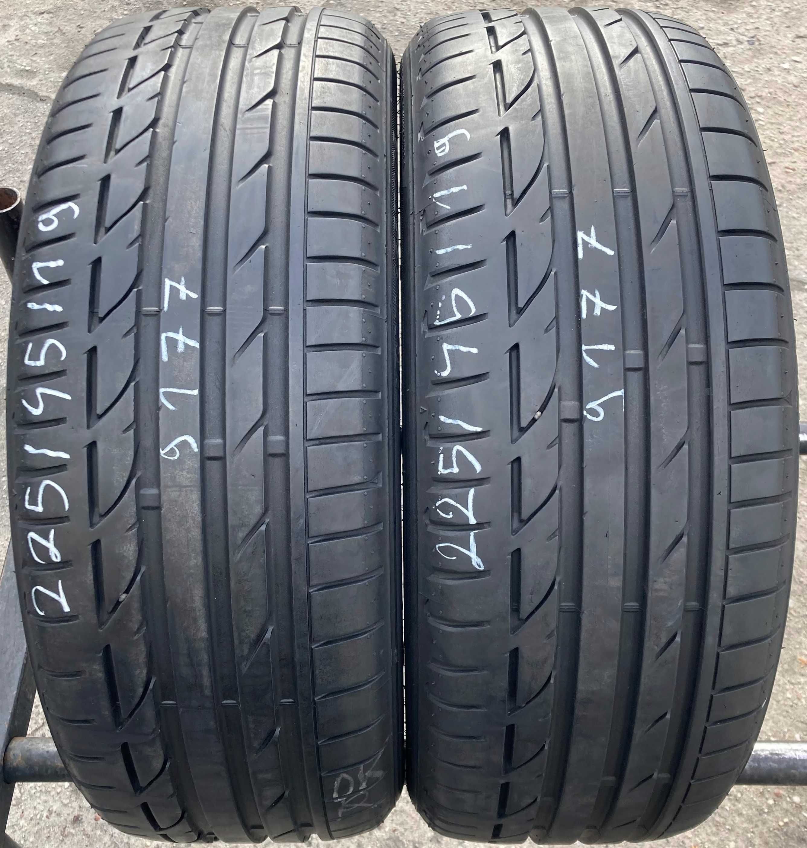 225/45/19 Bridgestone Potenza S001 H:BMW RFT RSC 92W