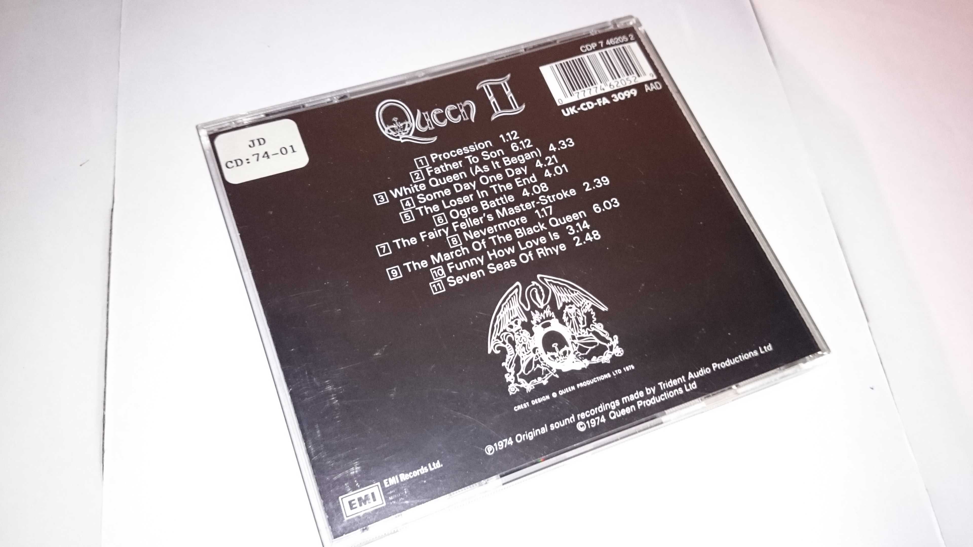 queen (queen II) 2º albúm de originais do grupo queen 1974