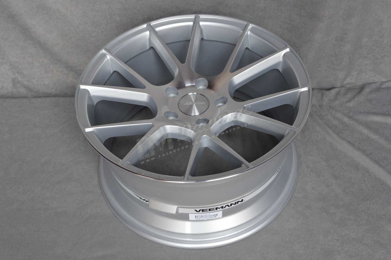 Felgi Veemann V-FS23 18" 9J ET40 5x112 Silver Machined