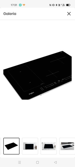 Nowa płyta indukcyjna Płyta indukcyjna WHIRLPOOL WL S8977 AL