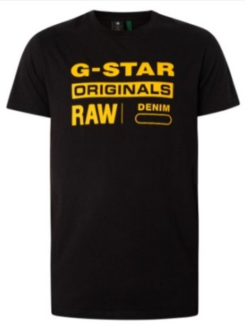 T-shirt męski okrągły dekolt G-star RAW r. XL