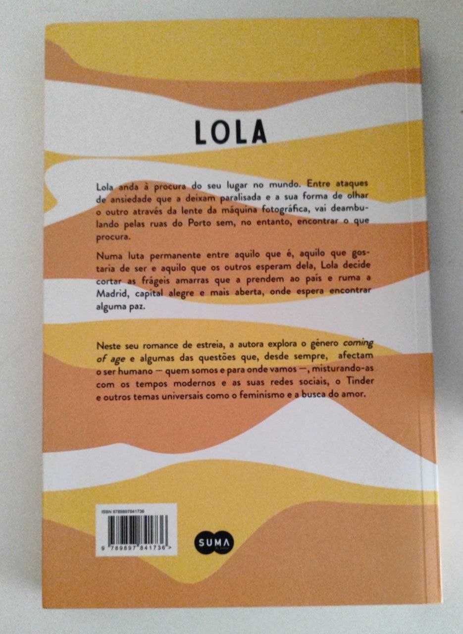 Livro Lola - Cátia Vieira