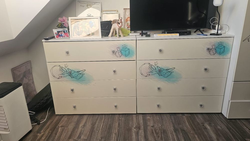 Komoda dla dziewczynki