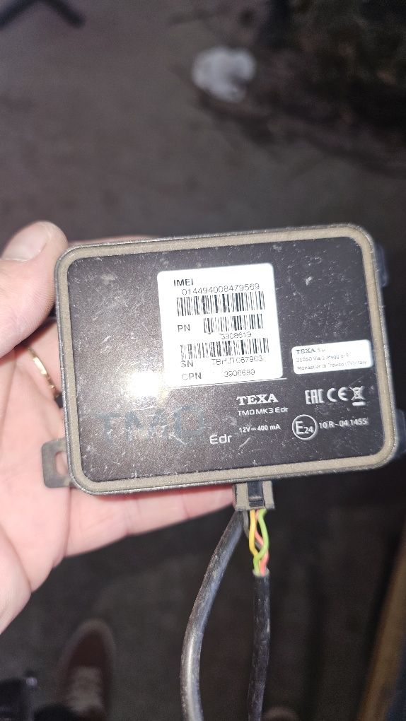 Texa tmd mk3 edr Gps Трекер