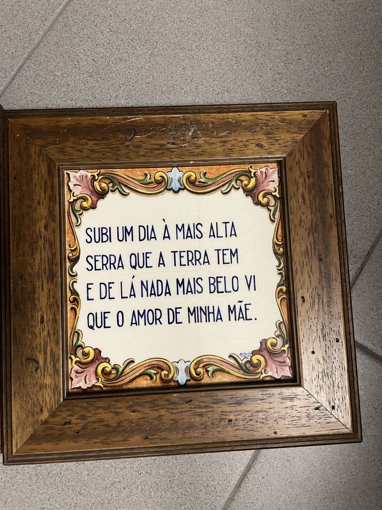 Quadros com azulejo