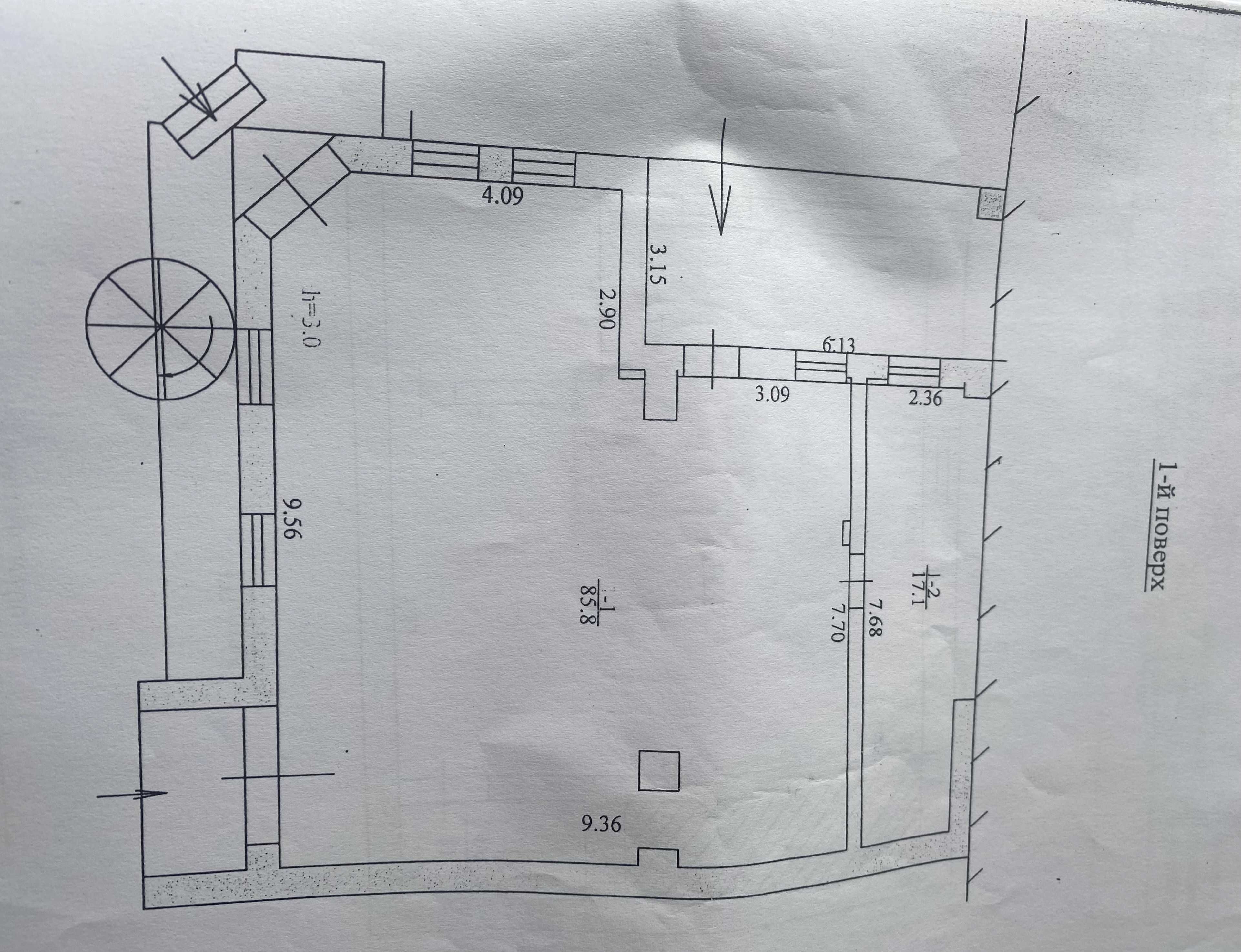 ПРОДАЖ  комерц. приміщення 214 кв.м + підвал 73 кв.м, м. Тернопіль