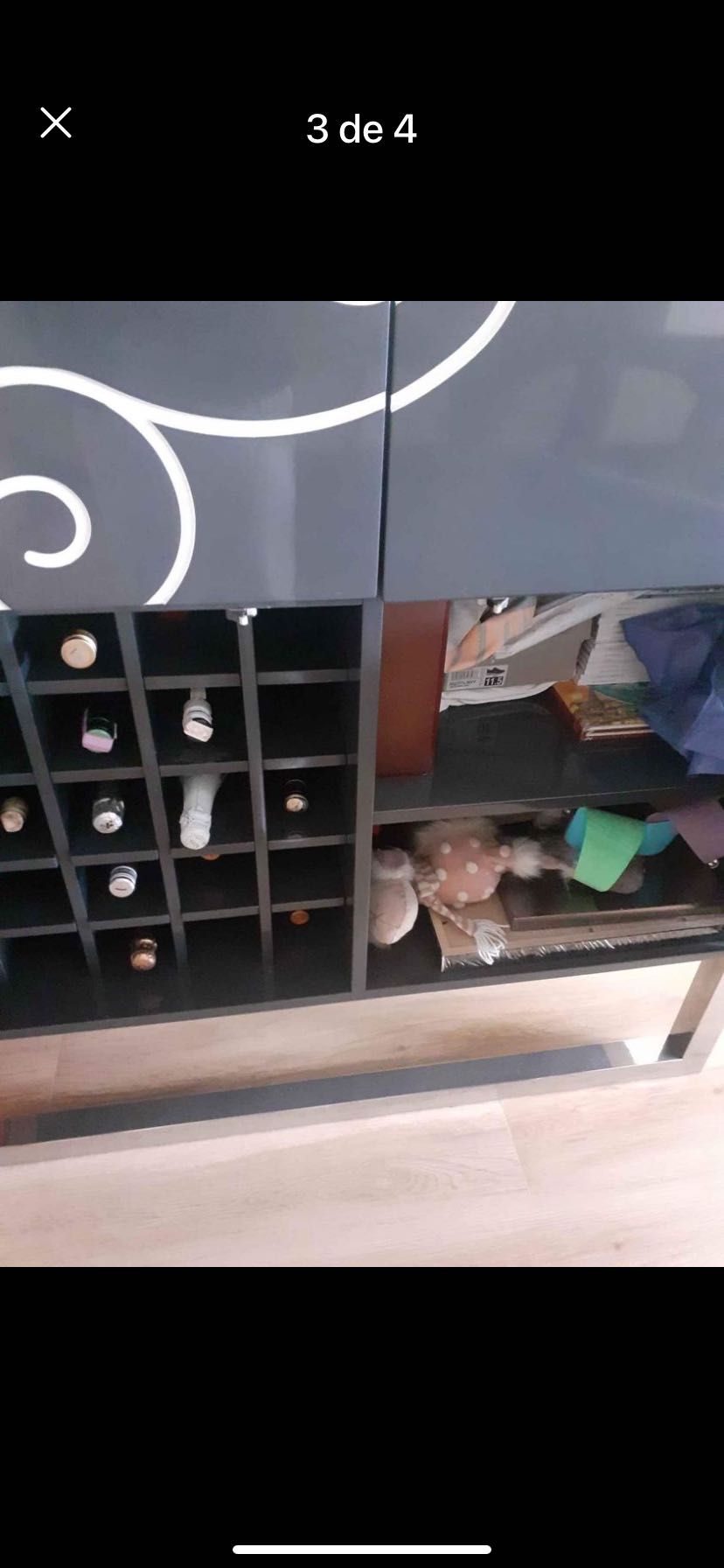 Móvel de sala lacado