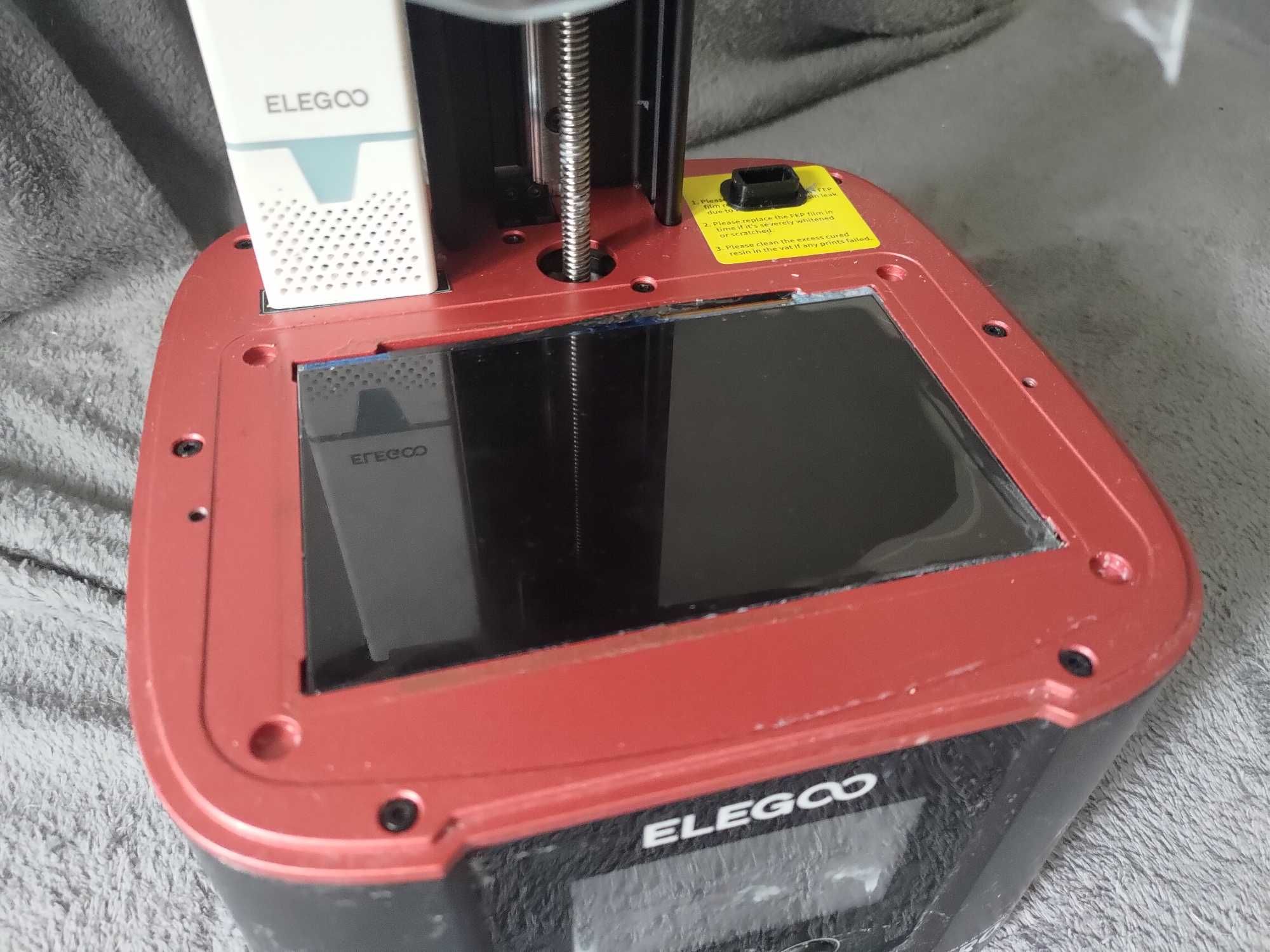 Elegoo mars 3 pro - uszkodzony ekran