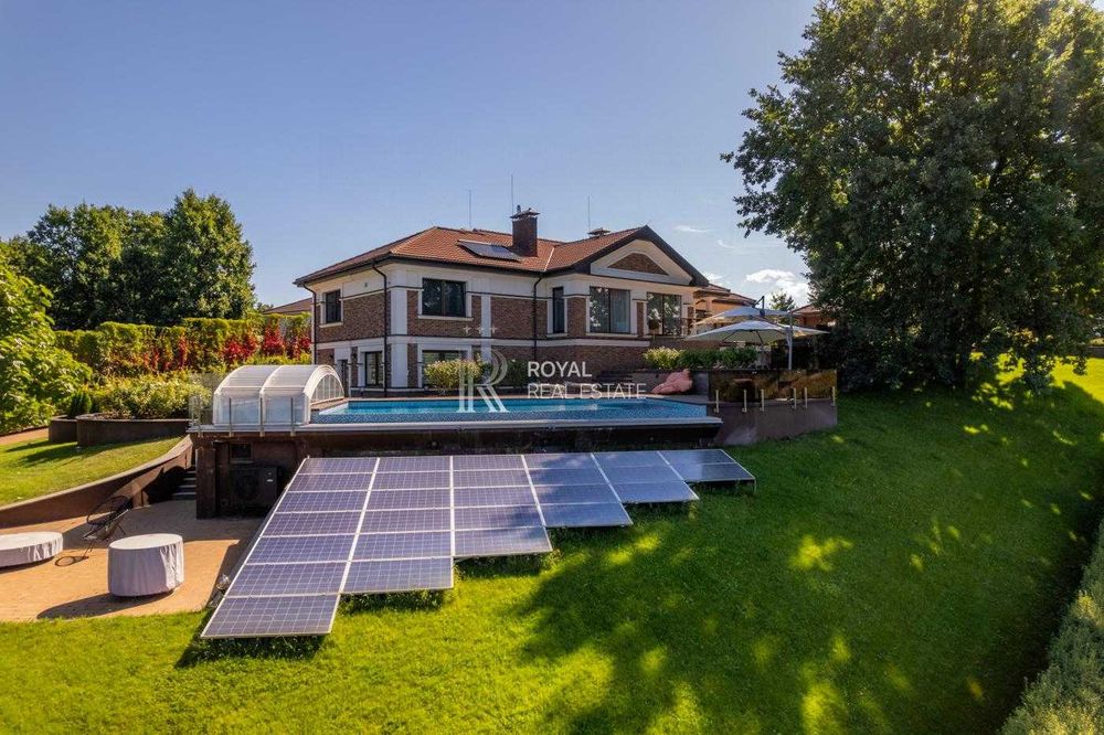 Продаж Елітного Будинку Ходосівка СОНЯЧНІ ПАНЕЛІ САУНА БАСЕЙН 22 сотки