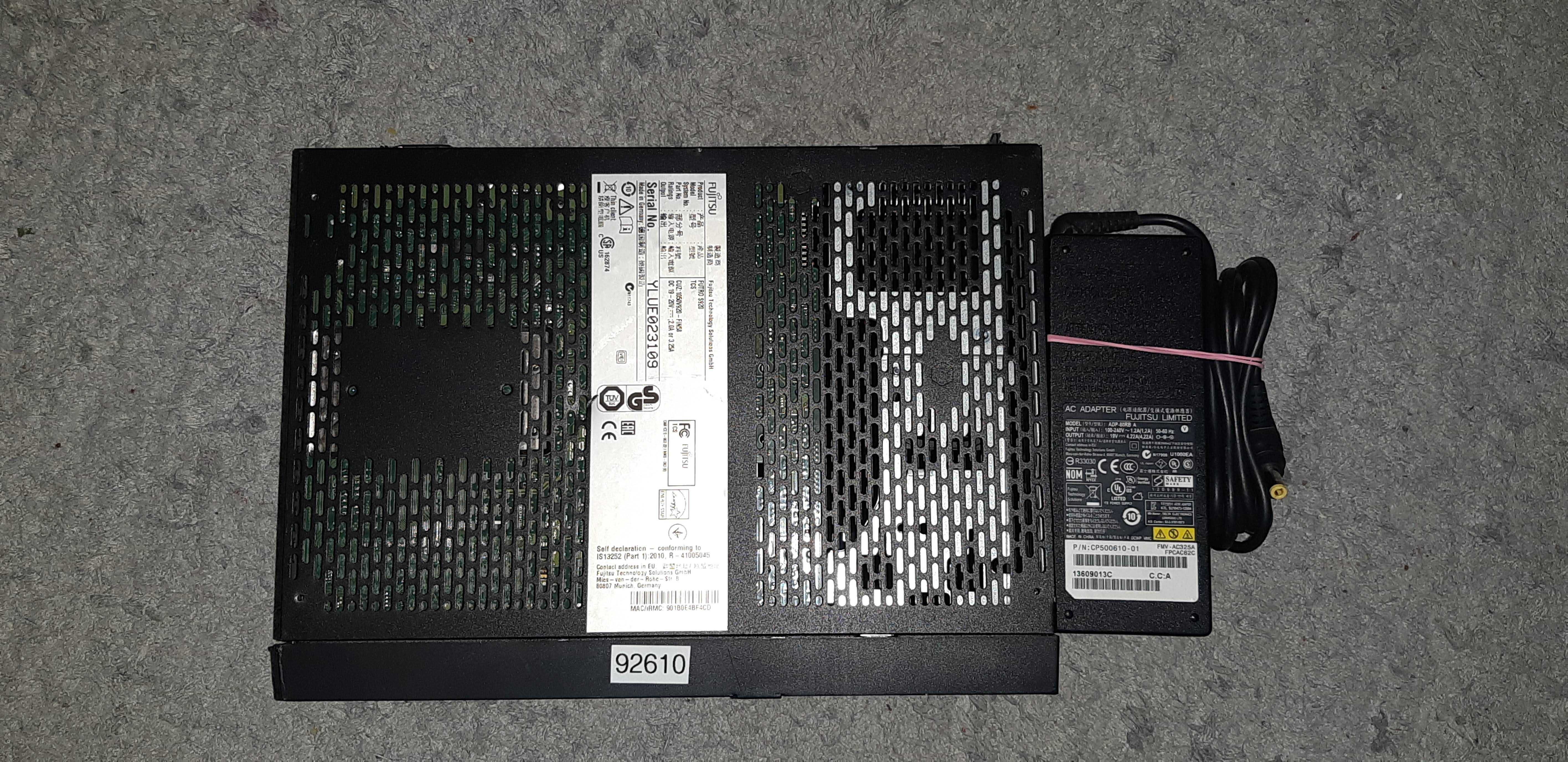 Fujitsu Futro S920 USFF AMD GX-415GA 4 по 1.5 GHz DDR3 Radeon HD 8330