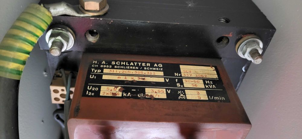 zgrzewarka Schlieren typ P1.131.44.22
