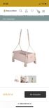 Kołyska huśtawka NewBorn Swing Pink / Babysteps