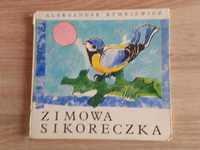 Zimowa sikoreczka książka dla dzieci PRL 1975 kolekcjonerska