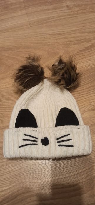 Czapka zimowa dziewczęca