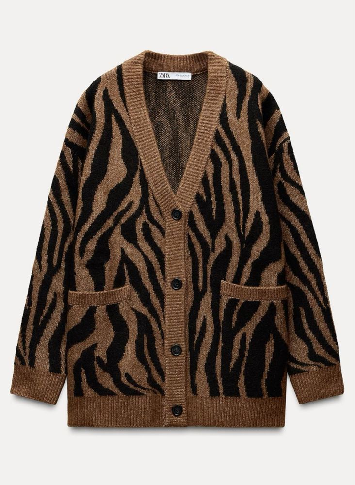 Стилтний кардиган ZARA великий вибір одягу