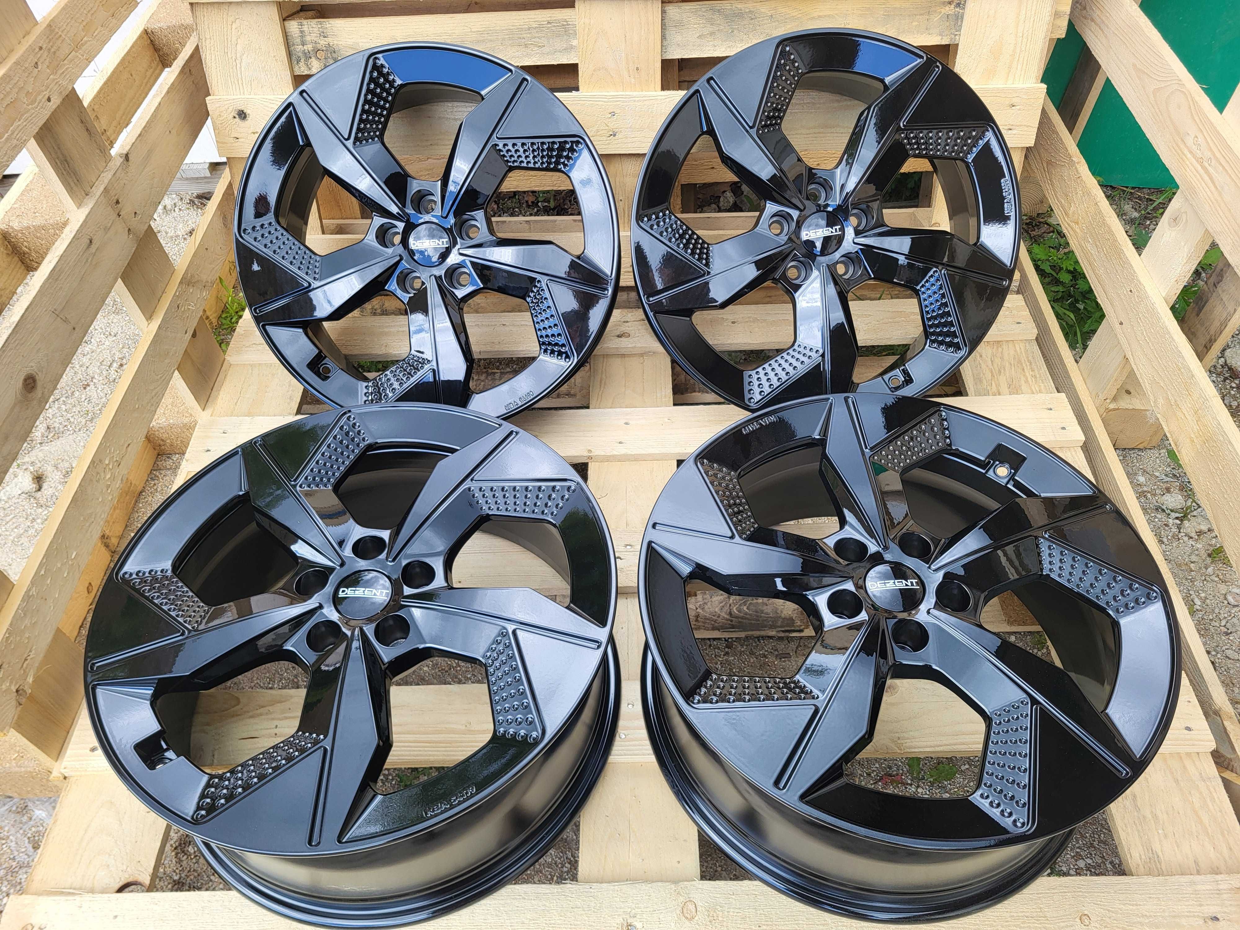 [950] NOWE! felgi aluminiowe DEZENT 19 cali 5x114,3 et40 czarne TUNING