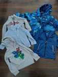 Zestaw paczka ubranek dla chlopca 92  lego ninjago benetton softshell
