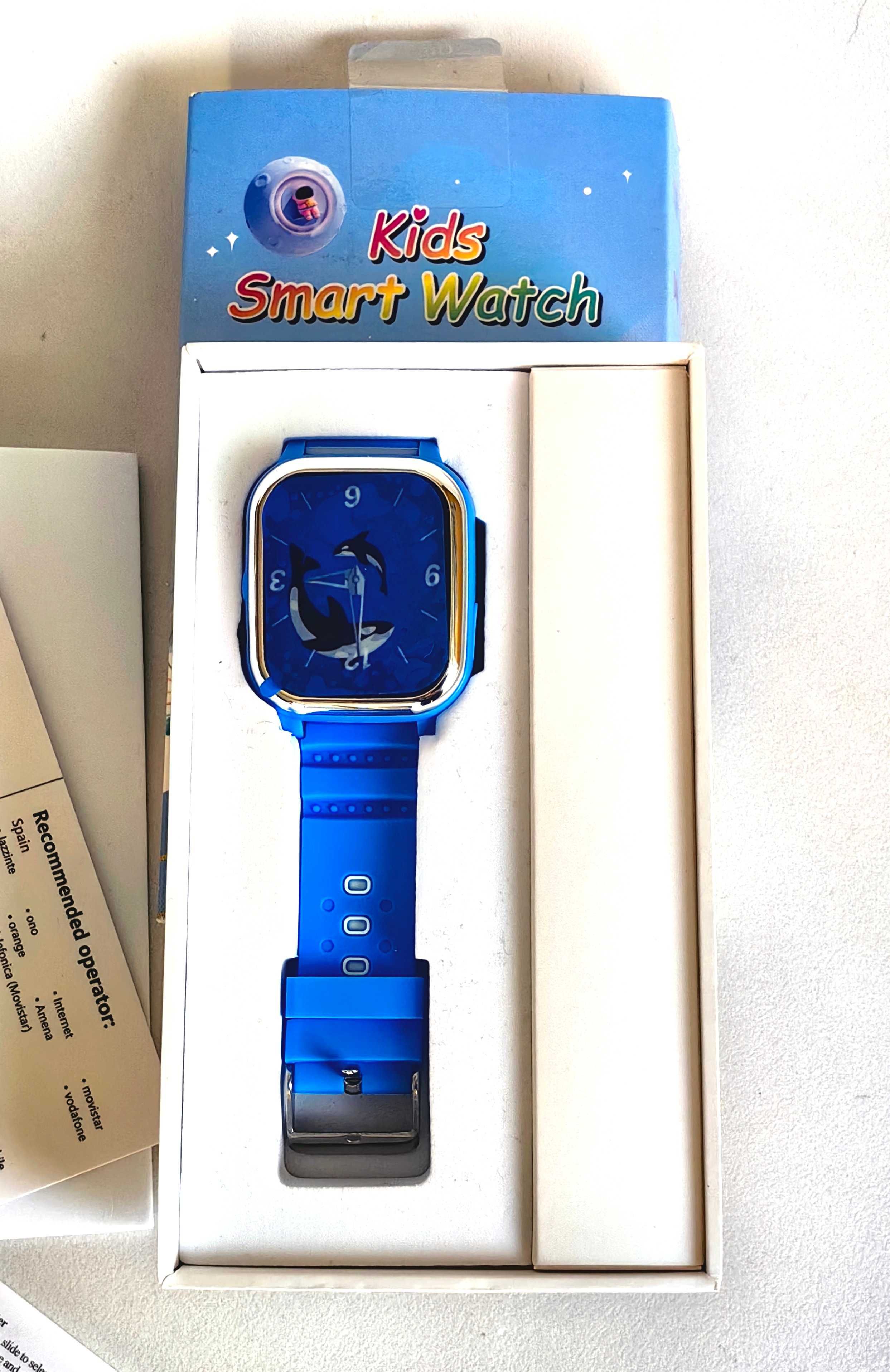 Smartwatch dla dzieci D02T niebieski
