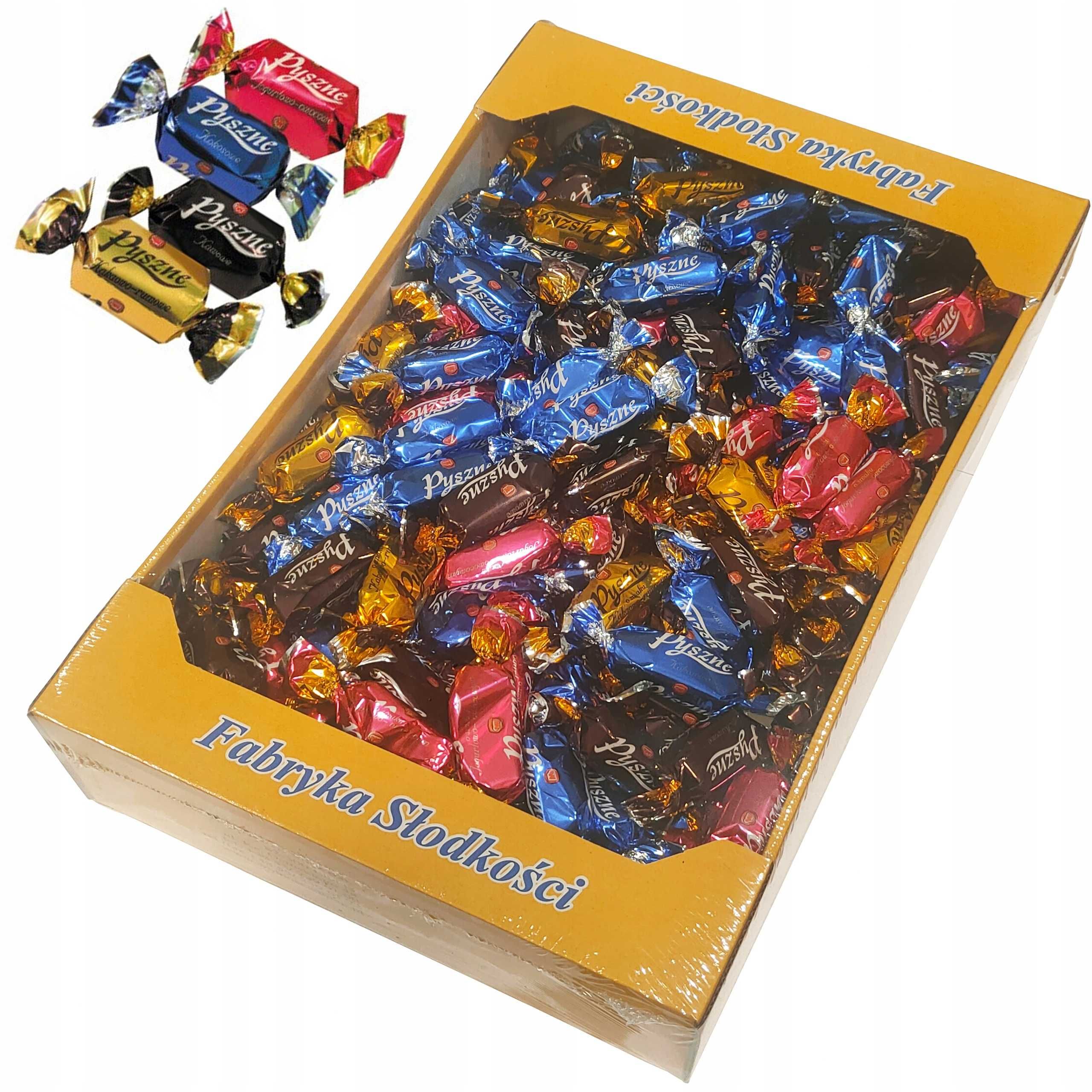 Cukierki Pyszne w czekoladzie mix 3kg WOLNOŚĆ