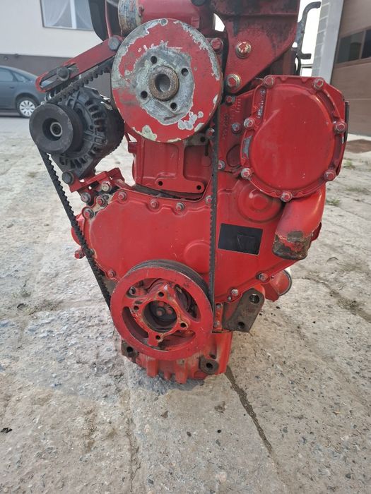 Silnik perkins 1104 RK 4cyl turbo części sprężarka klimatyzacji