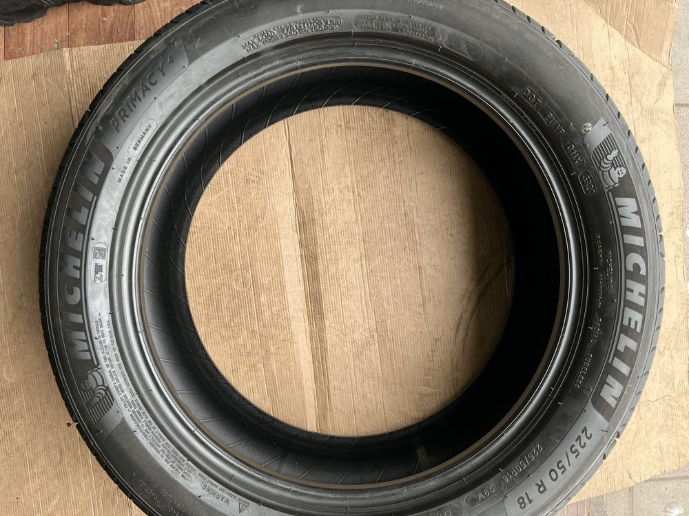 1szt. 225/50/18 Michelin Primacy 4 * NOWA POJEDYNKA