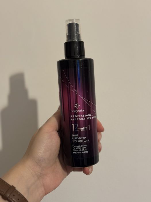 Професійний відновлюючий спрей для волосся 12в1 Bogenia Marula Oil