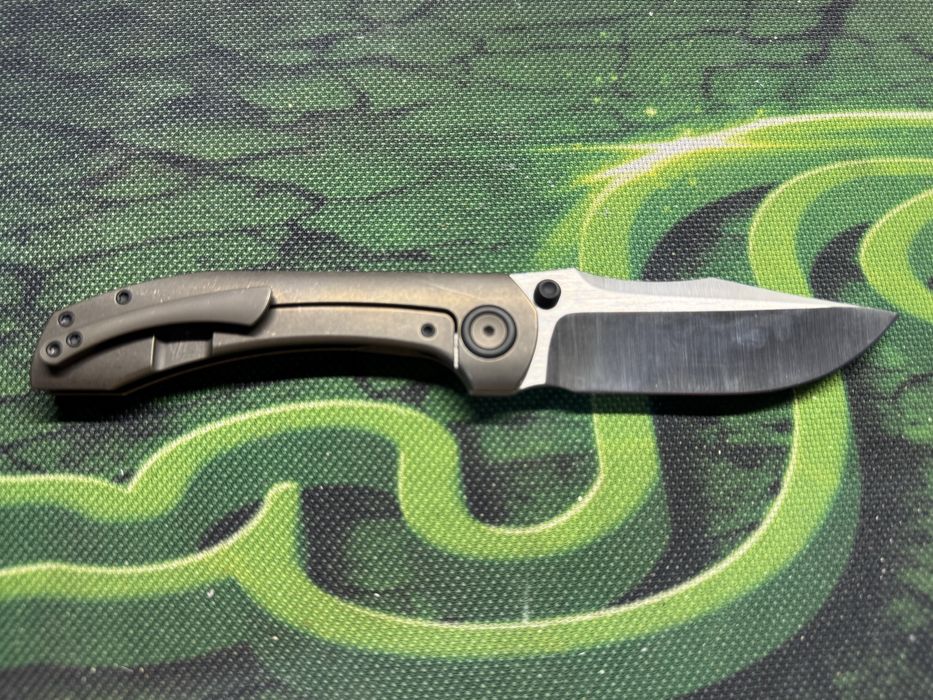 Ніж Brian Brown Raptor V2 - Bronze Anodized Titanium М390