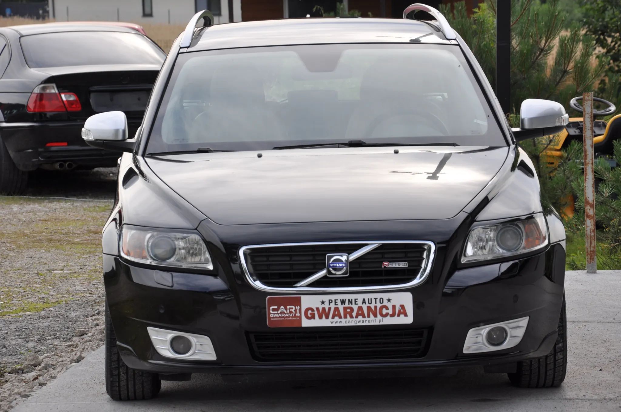 Volvo V50 ŚLICZNE CZARNE Volvo v50*Xenon*BEŻ SKÓRY*Navi*Drewno*Alu*Gwarancja