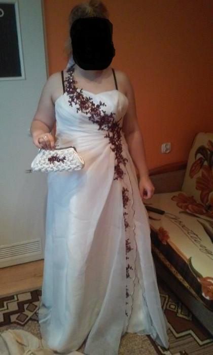 Okazja Suknia ślubna haftowana