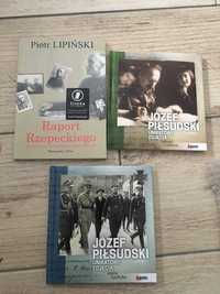 Książki historyczne Józef Piłsudski i inne