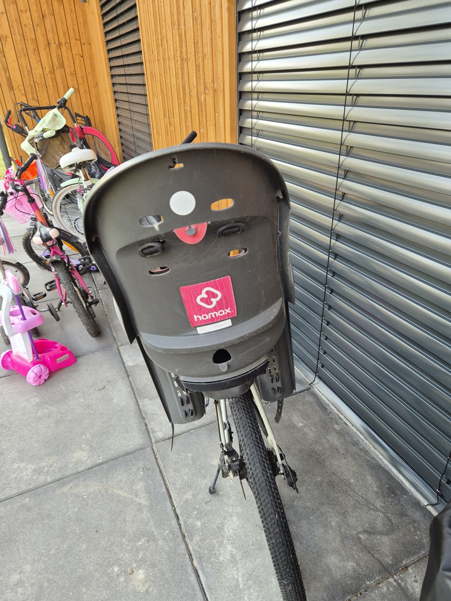 Fotelik hamax na rower siedzisko dla dziecka